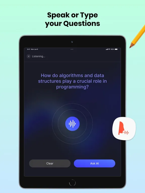 AI Tutor: Scan Question iPad  Screenshots