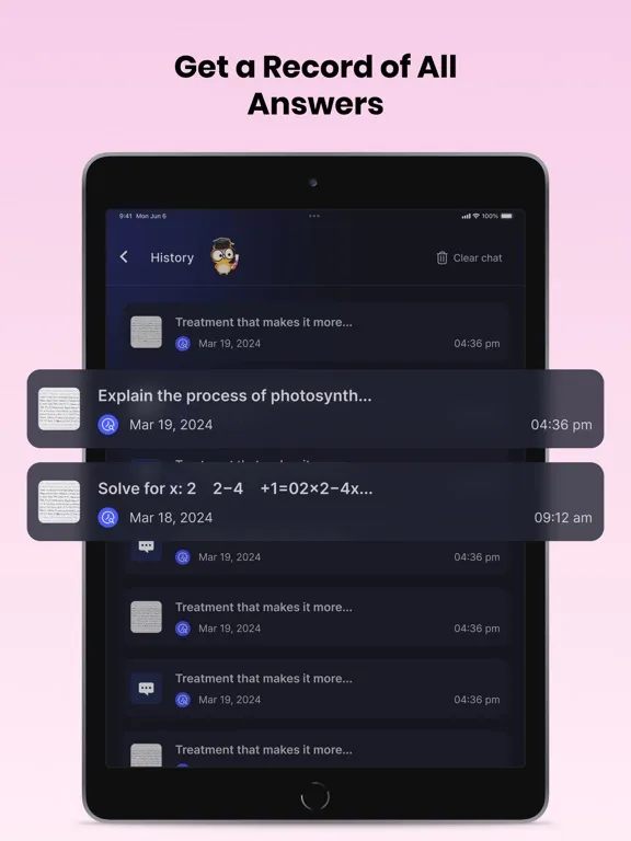 AI Tutor: Scan Question iPad  Screenshots