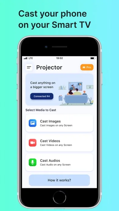 Captures d'écran de Projector App: Cast to TV