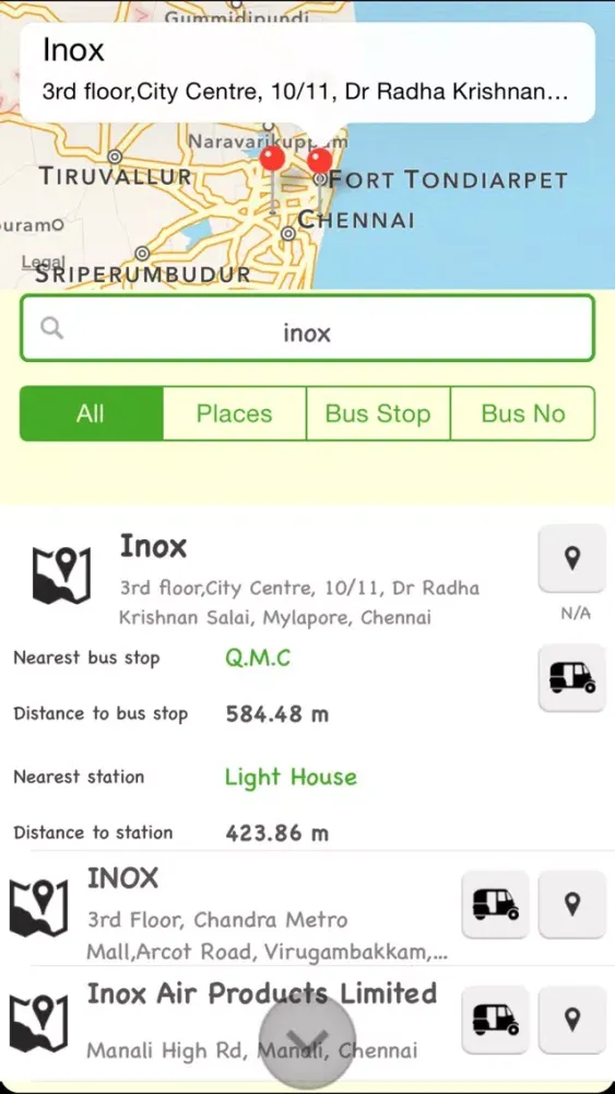 Namma CHENNAI Ekran Görüntüleri