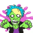 Zombie Stickers Collection