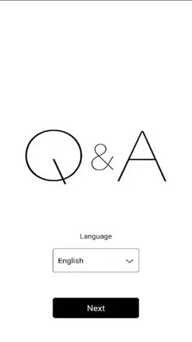 Tangkapan skrin Q&A - Answers for any question