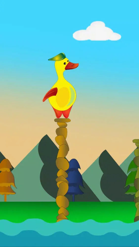 Alien Duck Jump - the unlimited hardest fantasy duck game ever Ekran Görüntüleri