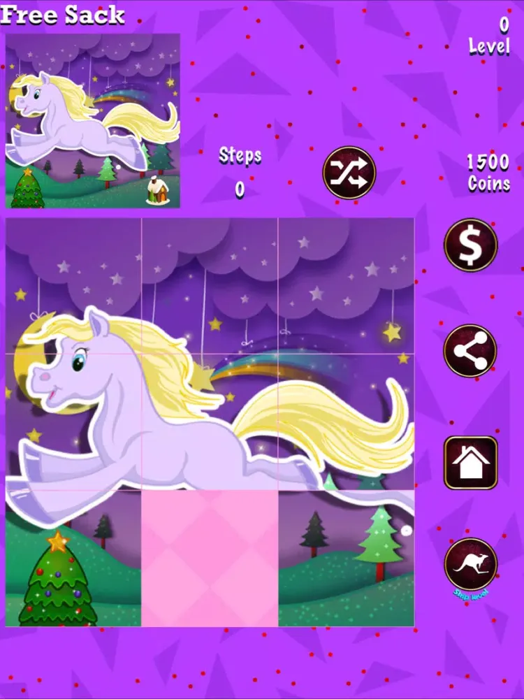 Ảnh chụp màn hình của Christmas Slide - Pics Fix Fun iPad 