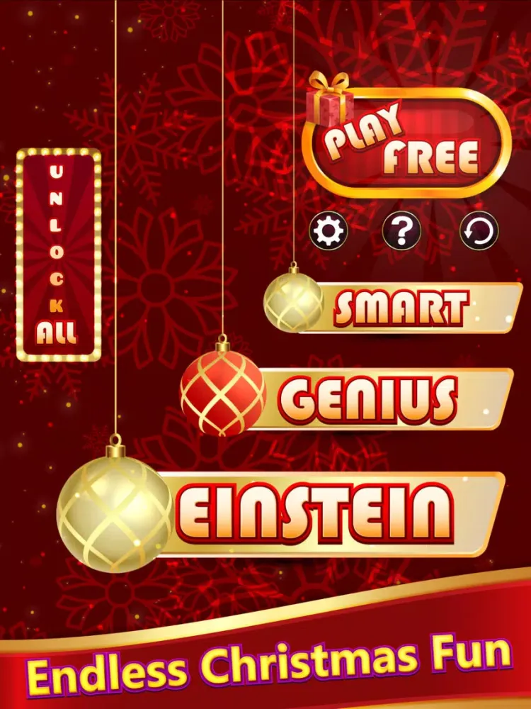 Xmas Match - Fun Brain Teaser iPad  Ekran Görüntüleri