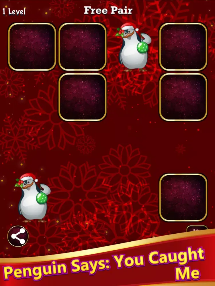 Xmas Match - Fun Brain Teaser iPad  Ekran Görüntüleri