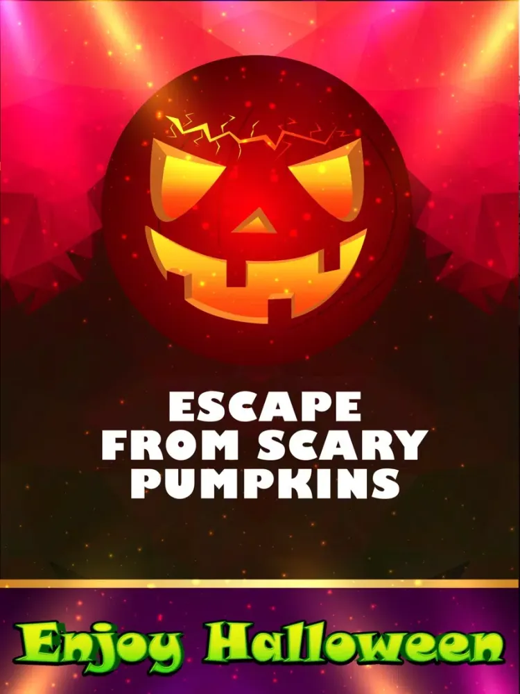 Escape from Scary killer Pumpkins -The Spooky game iPad  스크린샷