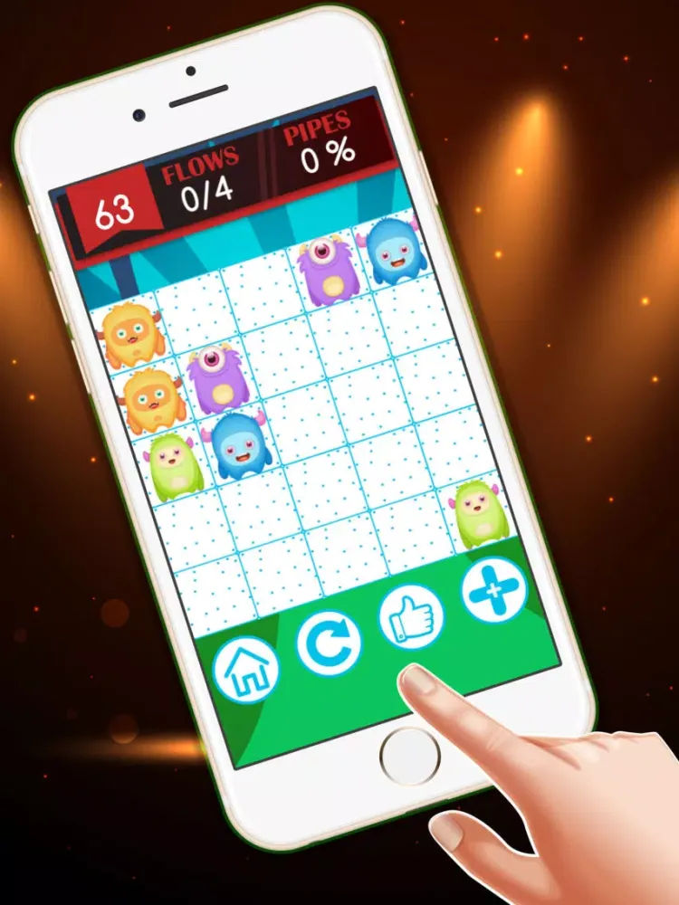 Monsters Move puzzle for kids : - Super high hd game for free iPad  Screenshots