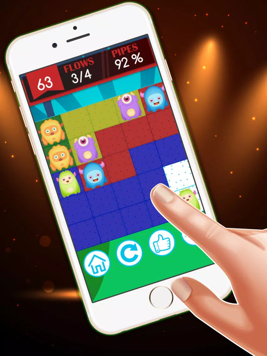 Capturas de pantalla de Monsters Move puzzle for kids : - Super high hd game for free iPad 