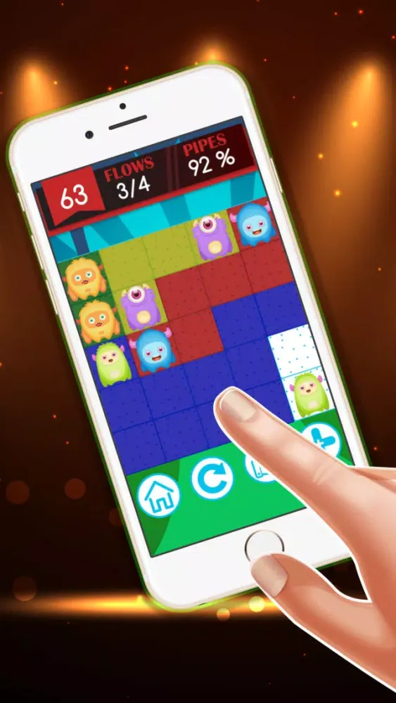 Monsters Move puzzle for kids : - Super high hd game for free Screenshots