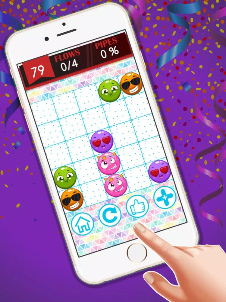 Connect Emojis Quiz : - The new cool hd game of ' emoji face join ' for boys and girls iPad  স্ক্রিনশট