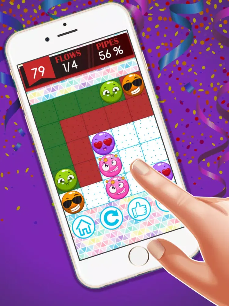 Connect Emojis Quiz : - The new cool hd game of ' emoji face join ' for boys and girls iPad  স্ক্রিনশট