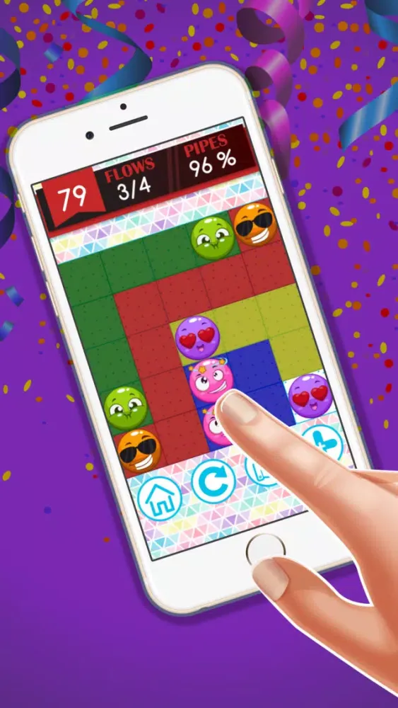 Connect Emojis Quiz : - The new cool hd game of ' emoji face join ' for boys and girls স্ক্রিনশট