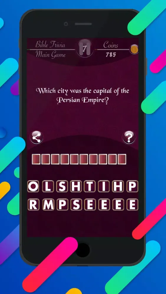 ภาพหน้าจอของ Message of God : Bible Trivia