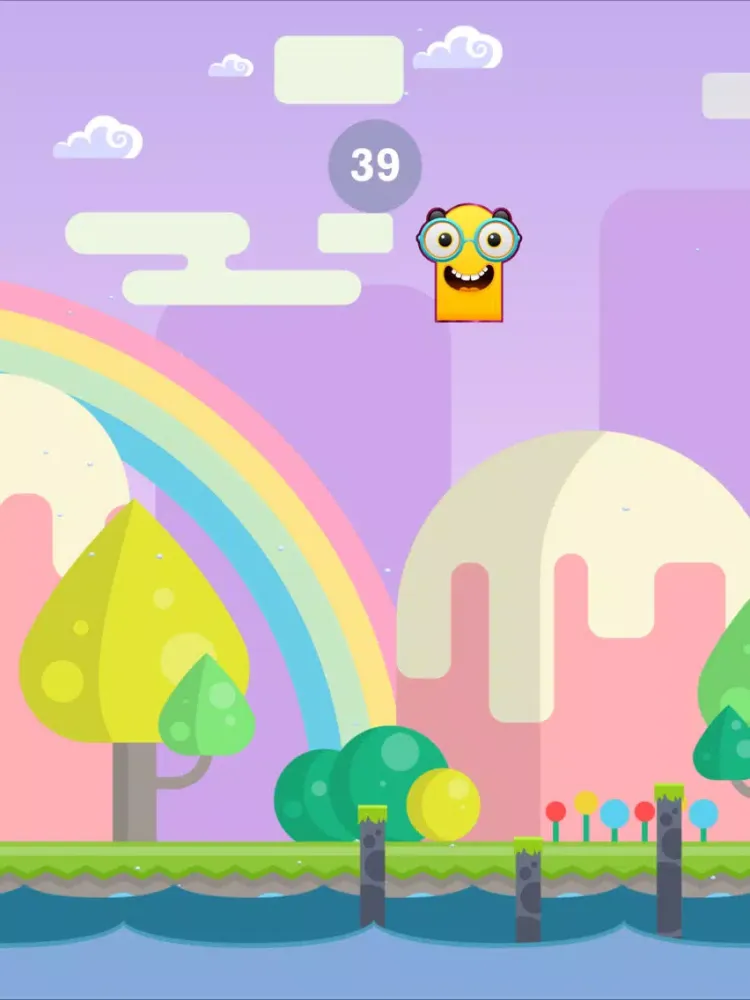 Captures d'écran de Mascot Monsters crazy jump iPad 