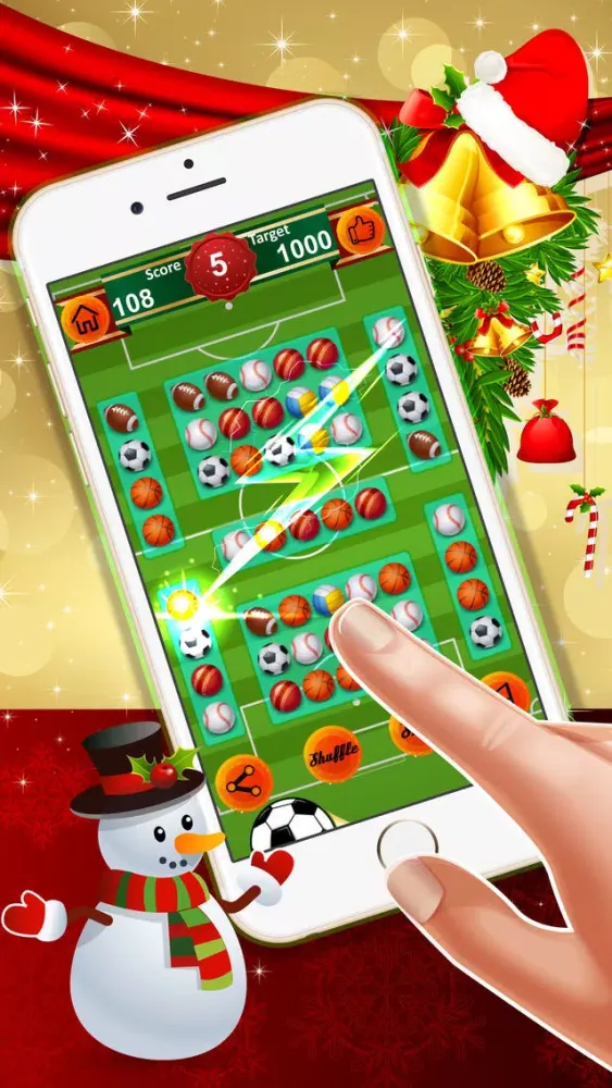 Ball Match 3 : - Awesome matching game for Christmas season !應用截圖