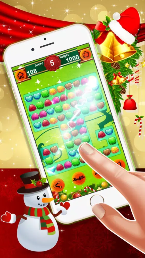 صور Candy Celerity : - A match 3 puzzles for Christmas season