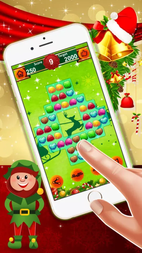 صور Candy Celerity : - A match 3 puzzles for Christmas season