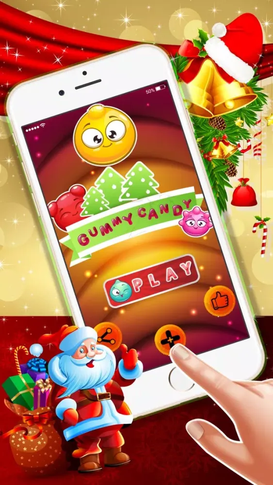 Zrzuty ekranu Gummy Candy Match : - Crazy matching game for Christmas season!