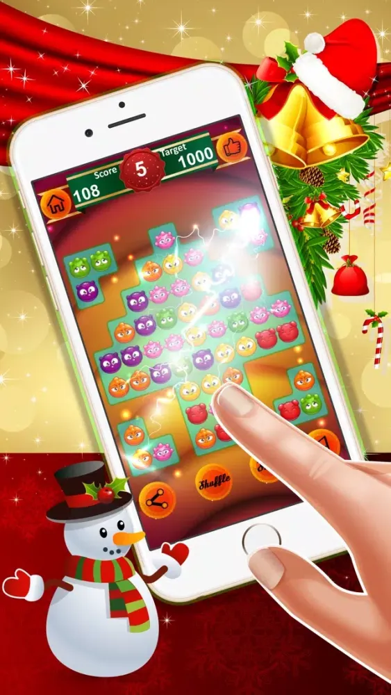 Zrzuty ekranu Gummy Candy Match : - Crazy matching game for Christmas season!