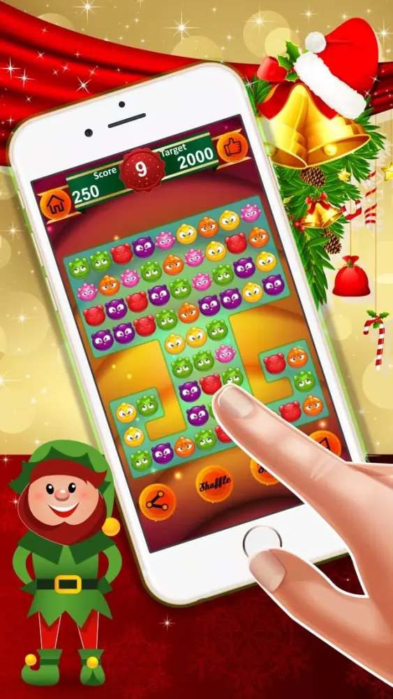 Zrzuty ekranu Gummy Candy Match : - Crazy matching game for Christmas season!