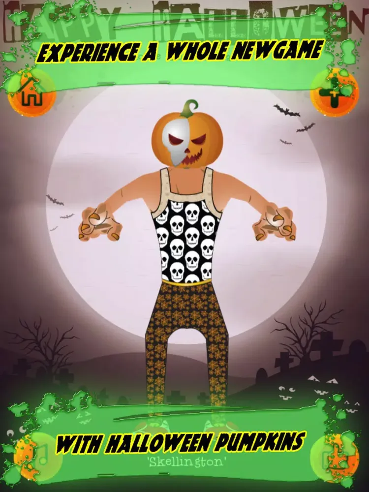 Tangkapan skrin Halloween costumes dress up & makeup game for kids iPad 
