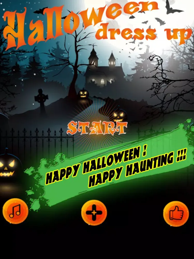 Tangkapan skrin Halloween costumes dress up & makeup game for kids iPad 