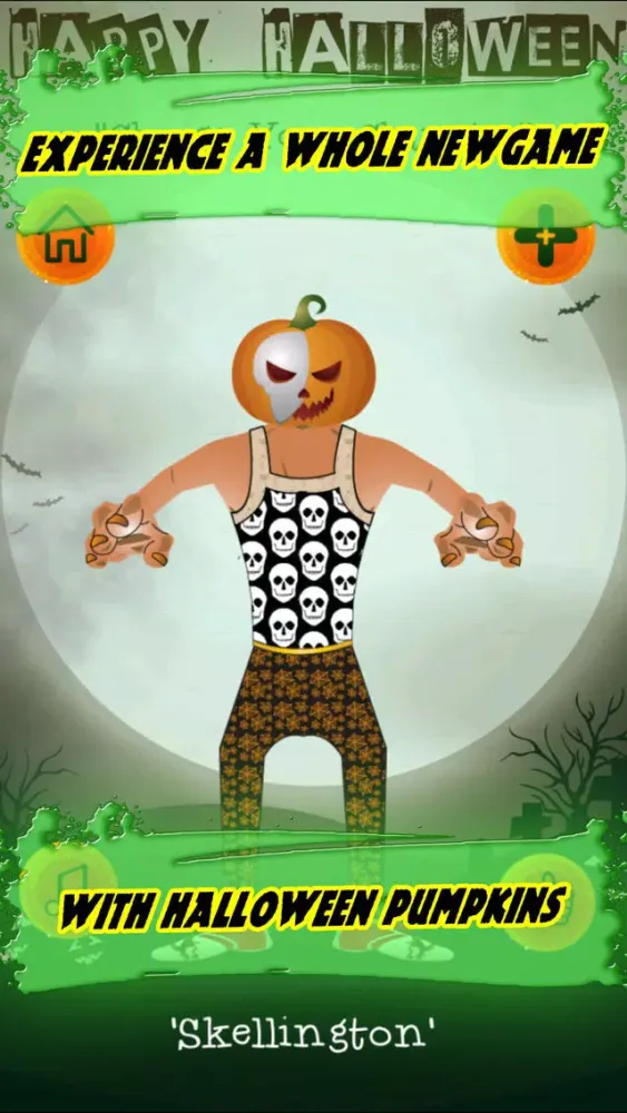 Tangkapan skrin Halloween costumes dress up & makeup game for kids