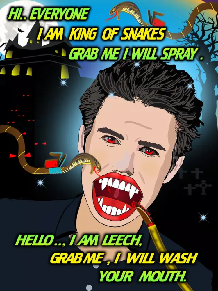 Capturas de tela do Ultimate Vampire Dentist-Best crazy celebrity stars dentist hospital game for tooth cleaning and mouth oral treatment iPad 