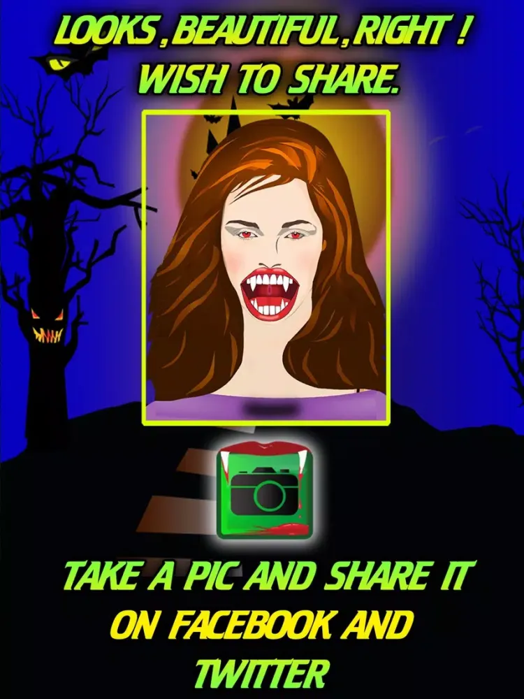 Capturas de tela do Ultimate Vampire Dentist-Best crazy celebrity stars dentist hospital game for tooth cleaning and mouth oral treatment iPad 