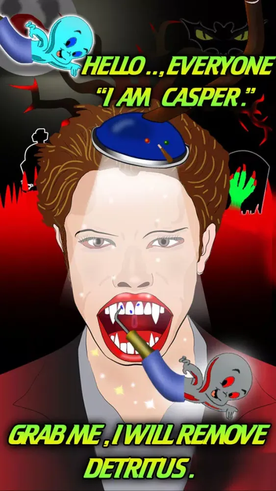 Capturas de tela do Ultimate Vampire Dentist-Best crazy celebrity stars dentist hospital game for tooth cleaning and mouth oral treatment