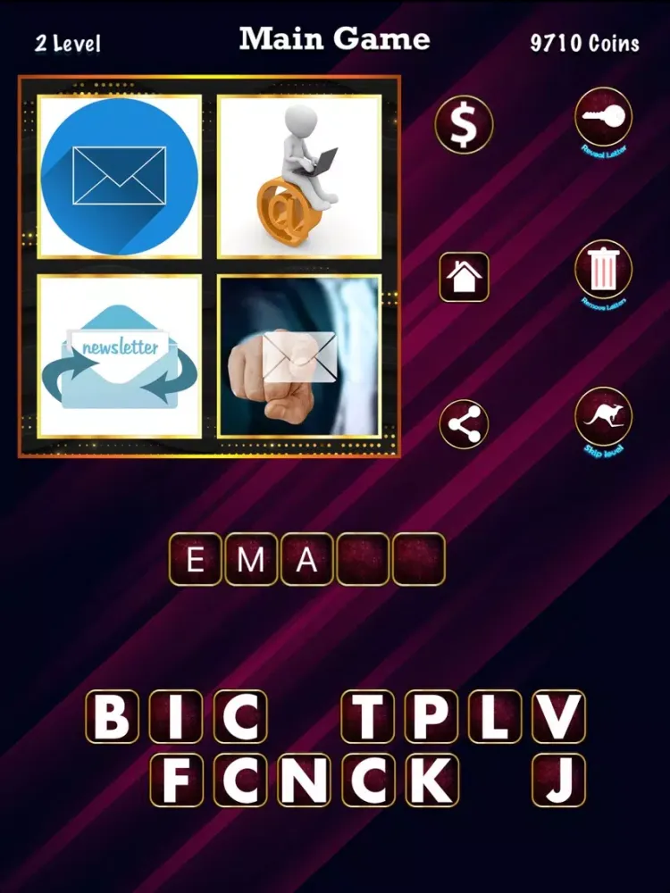 Word Genius - 4 Pics Puzzle hd iPad  سکرین شاٹس