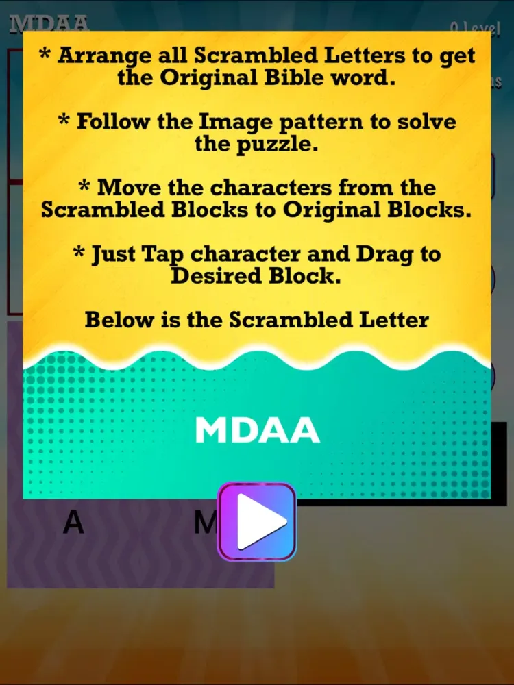 POPWORD - Solve Scramble Quiz iPad 应用截图