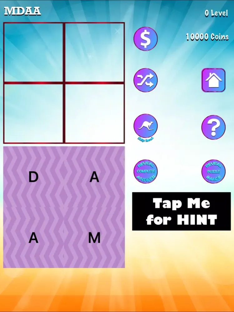 POPWORD - Solve Scramble Quiz iPad 应用截图