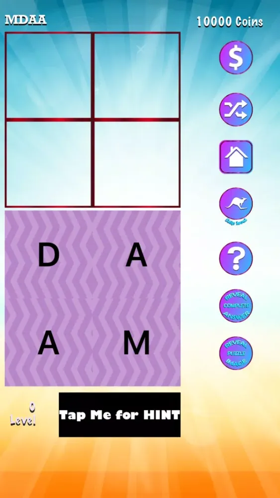 POPWORD - Solve Scramble Quiz应用截图
