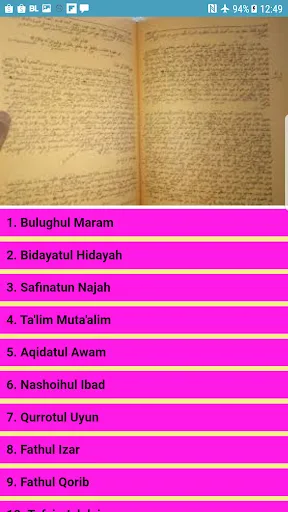 Kitab Kuning Arab dan Artinya スクリーンショット