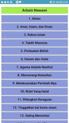 Kitab Kuning Arab dan Artinya スクリーンショット