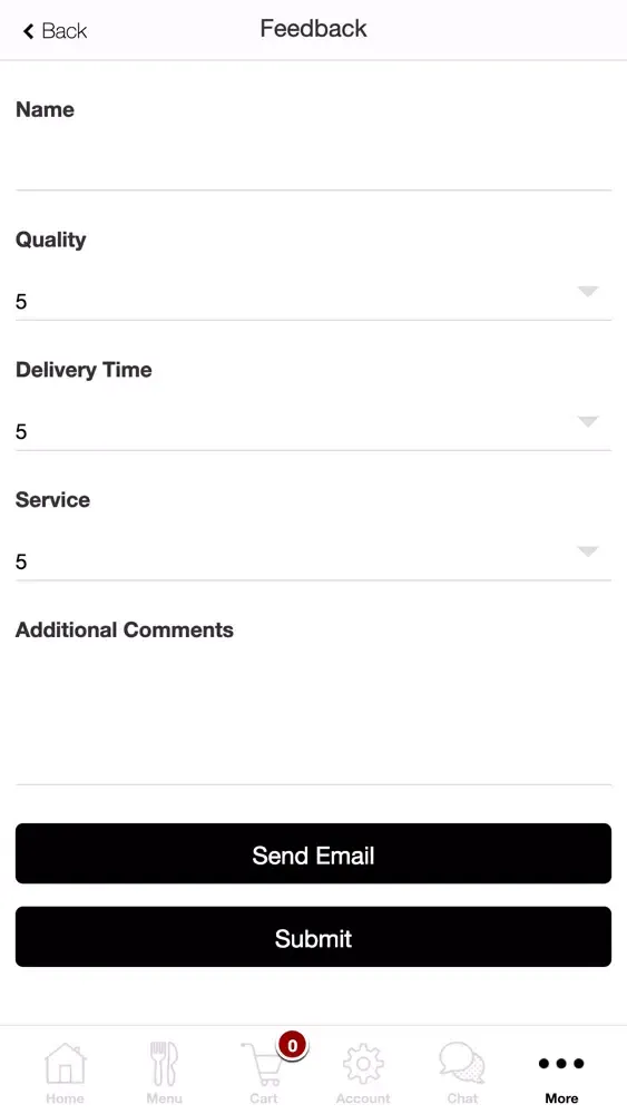 Qamar Curry and Pizza Bar应用截图