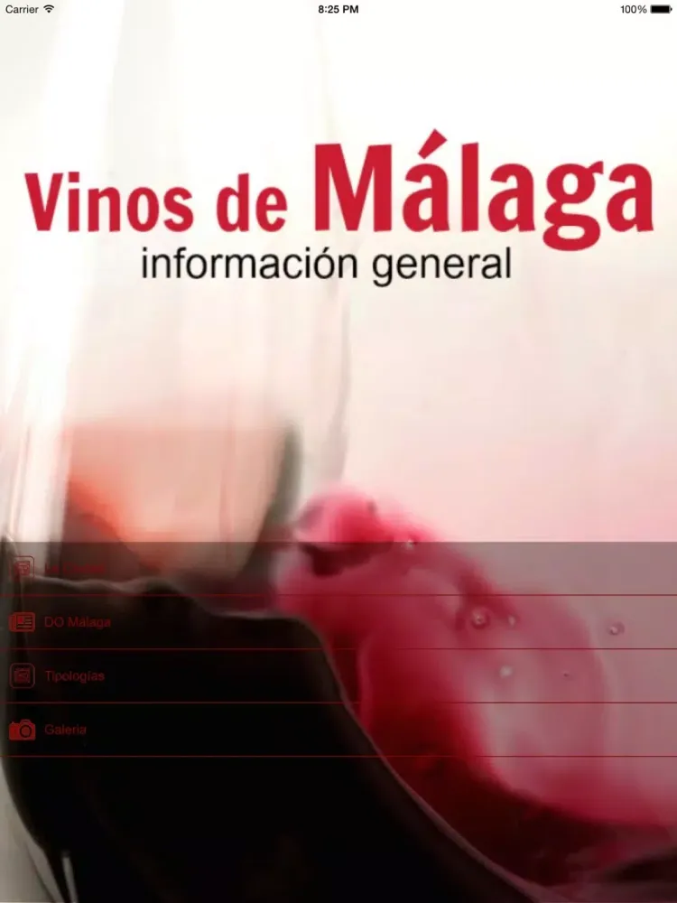 Capturas de pantalla de Vinos Malaga iPad 
