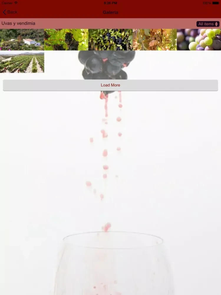 Capturas de pantalla de Vinos Malaga iPad 