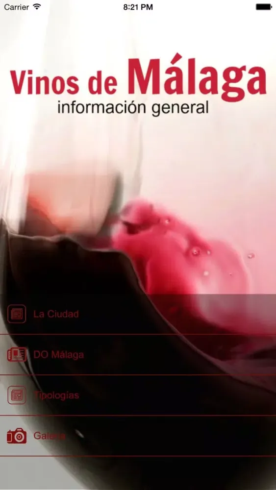 Capturas de pantalla de Vinos Malaga