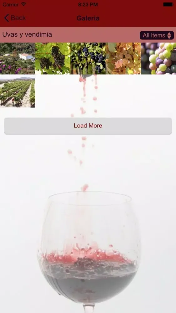 Capturas de pantalla de Vinos Malaga