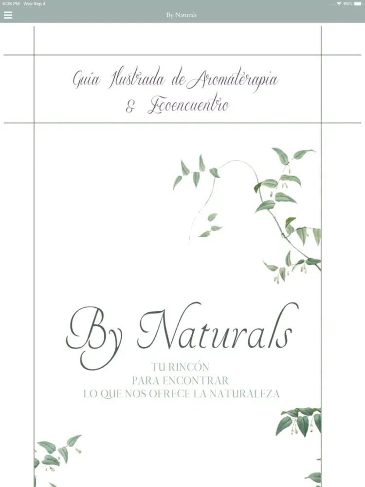Скриншоты By Naturals iPad 
