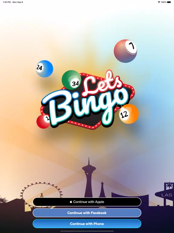 Tangkapan skrin Lets Bingo - Best Live Bingo iPad 