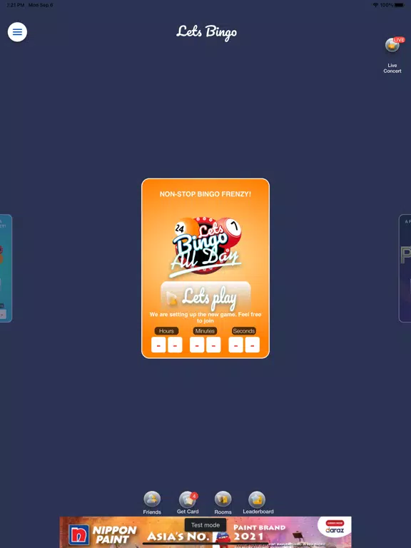 Tangkapan skrin Lets Bingo - Best Live Bingo iPad 