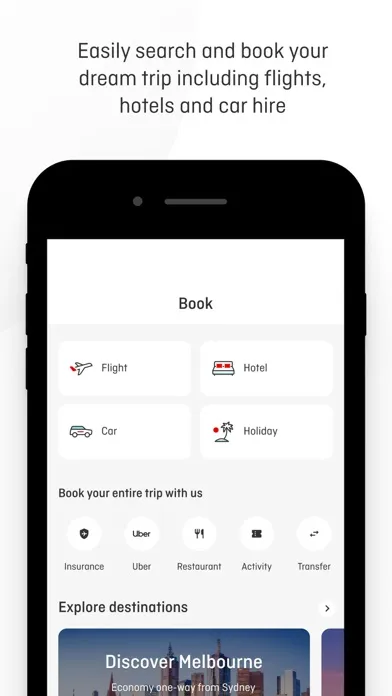Qantas Airways स्क्रीनशॉट