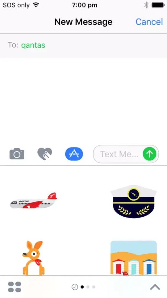 تصاویر Qantas Stickers
