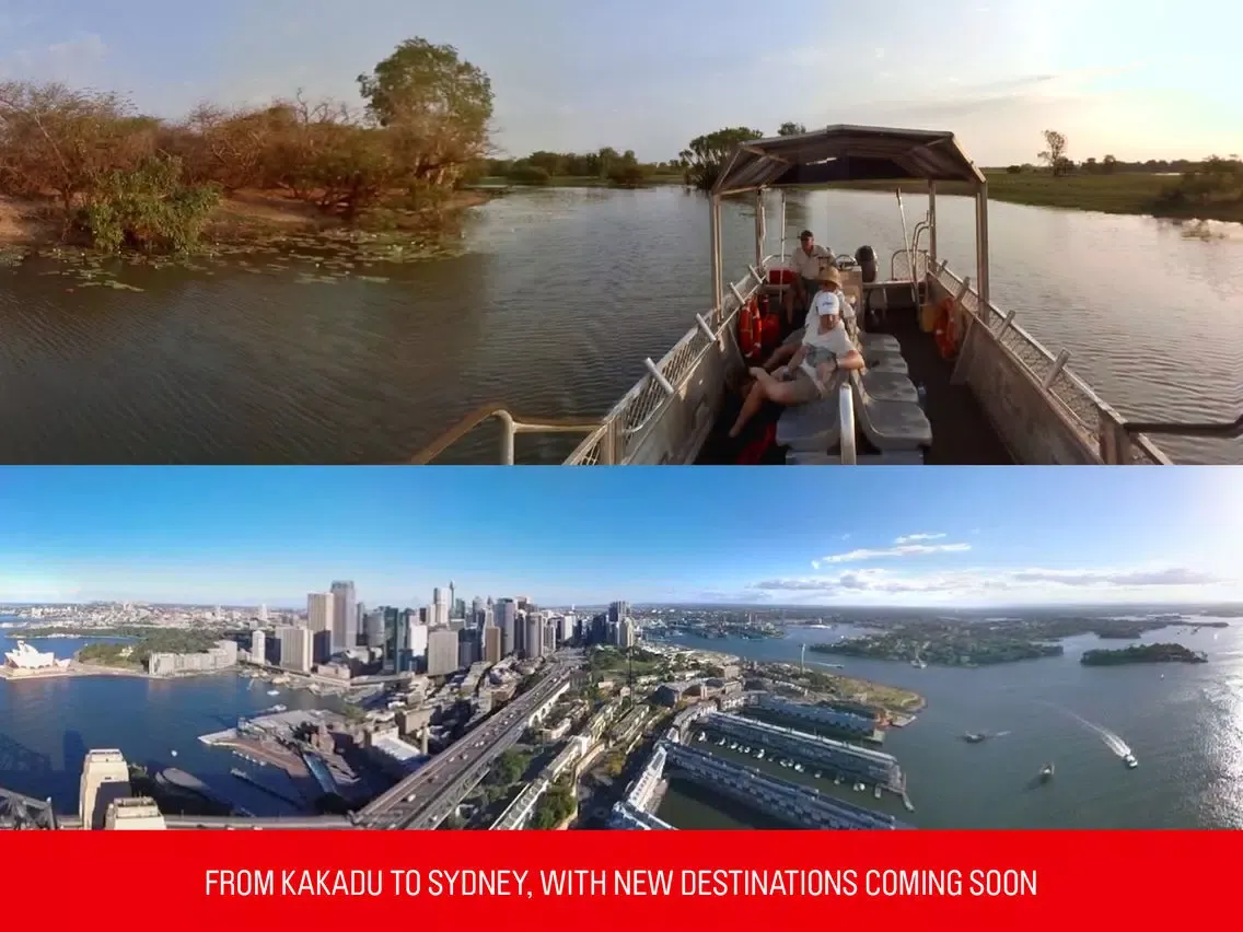 Capturas de pantalla de Qantas VR iPad 
