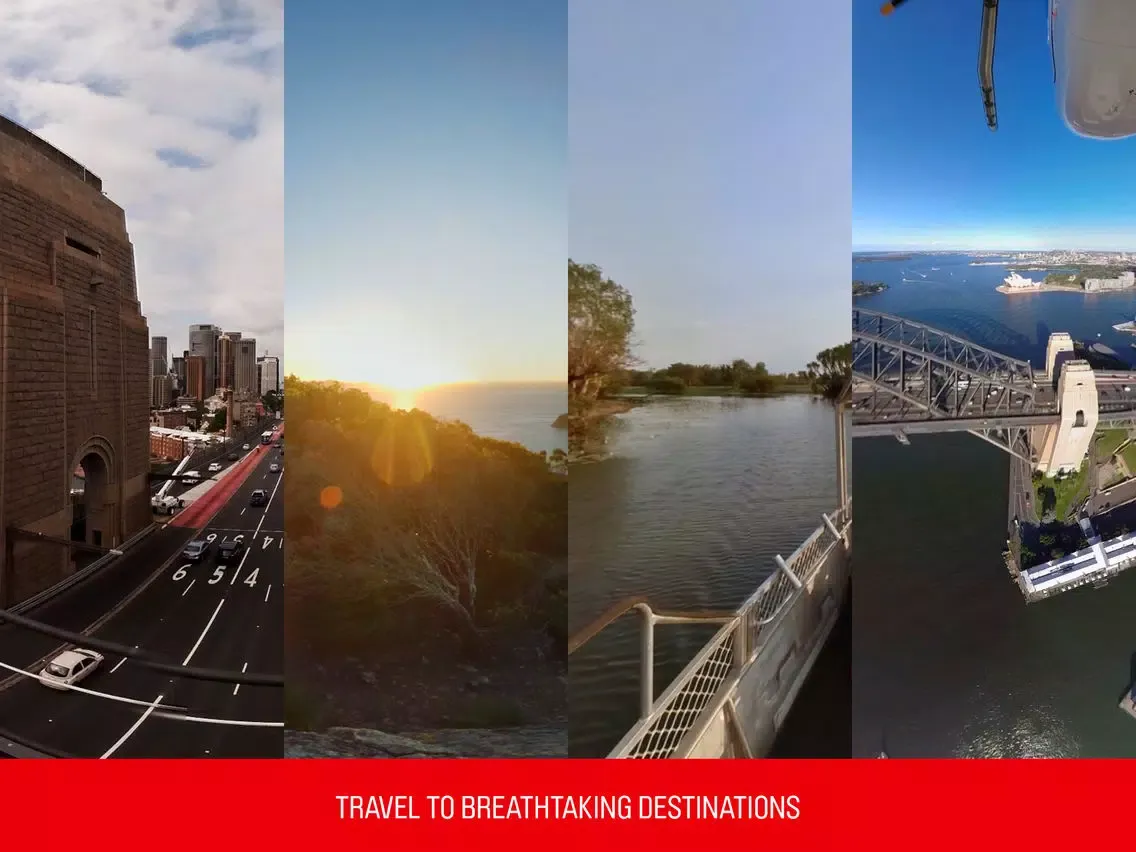 Capturas de pantalla de Qantas VR iPad 