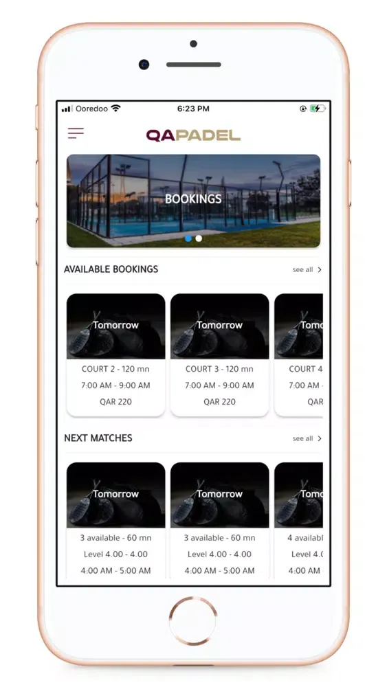 Qa.Padel スクリーンショット